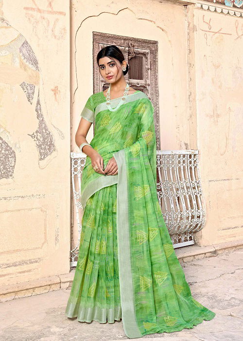 Lt Rajwadi Ethnic Wear Wholesale Printed Sarees
